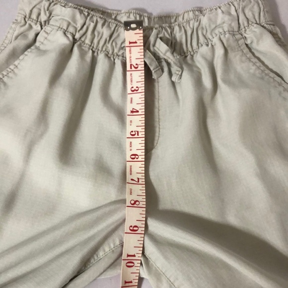 Gap Khaki Pull-On Elastic Waist Drawstring Cargo Jogger Pants 10 Girl - Picture 7 of 12